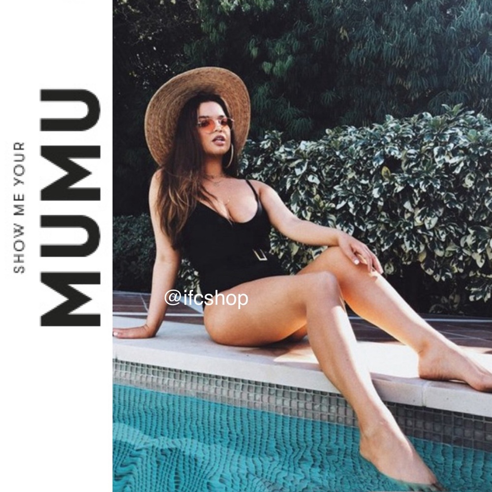 Show Me Your Mumu The Amalfi Belted One Piece L